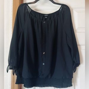 Flowy Black blouse